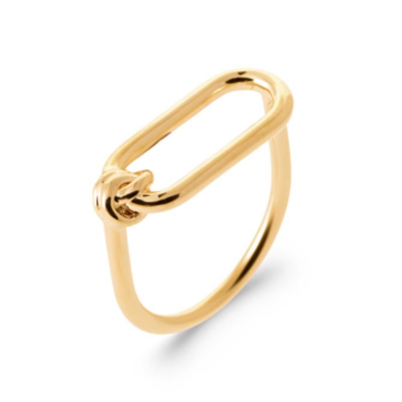 Coque de Nacre Bague plaqué or 2970300