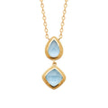 Coque de Nacre Collier plaqué or 973687