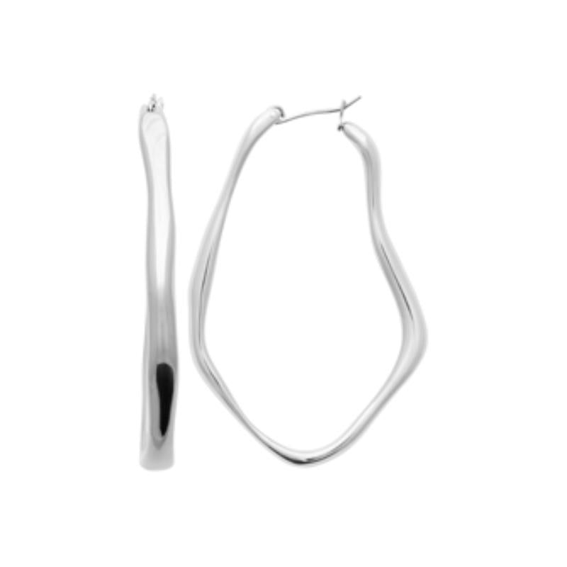 Coque de Nacre Créoles acier 3603700