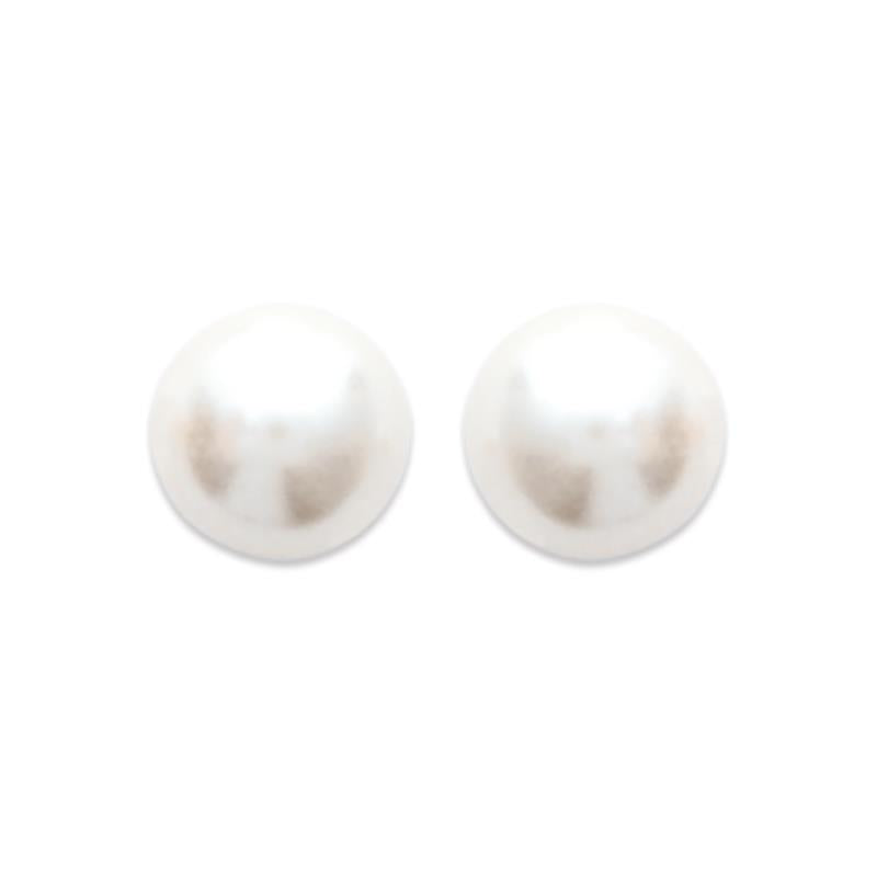Coque de Nacre Boucles d'oreilles plaqué or 24012