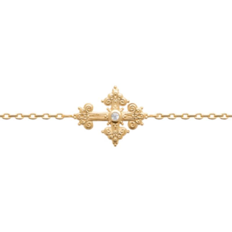 Coque de Nacre Bracelet plaqué or 973874
