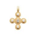 Coque de Nacre Pendentif plaqué or 2777010