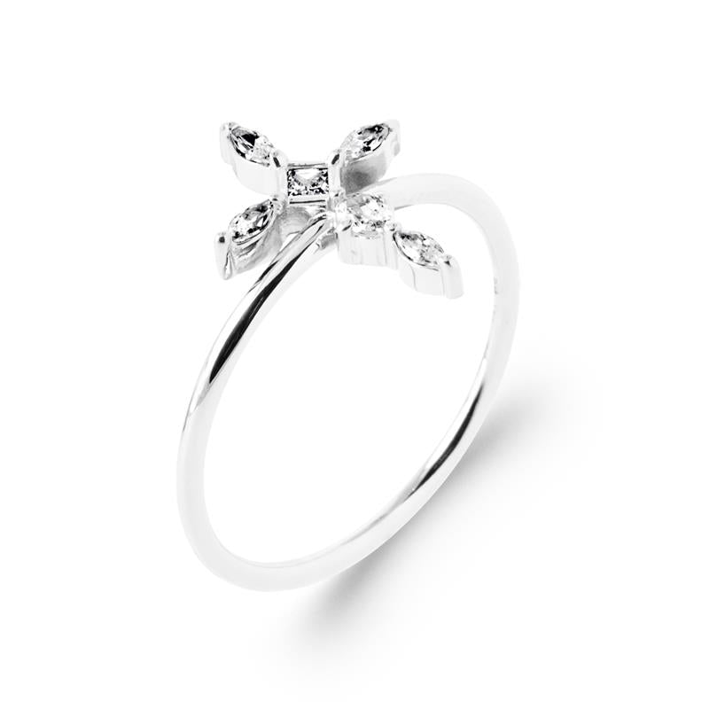 Coque de Nacre Bague argent 10011610