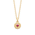 Coque de Nacre Collier plaqué or 974383