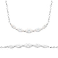Coque de Nacre Collier argent 873948