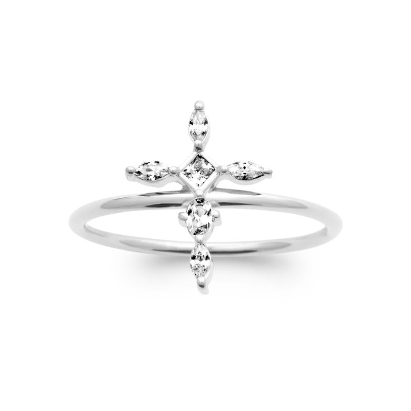Coque de Nacre Bague argent 10011610