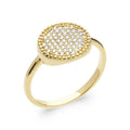 Coque de Nacre Bague plaqué or 2298310