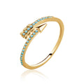 Coque de Nacre Bague plaqué or 2234030