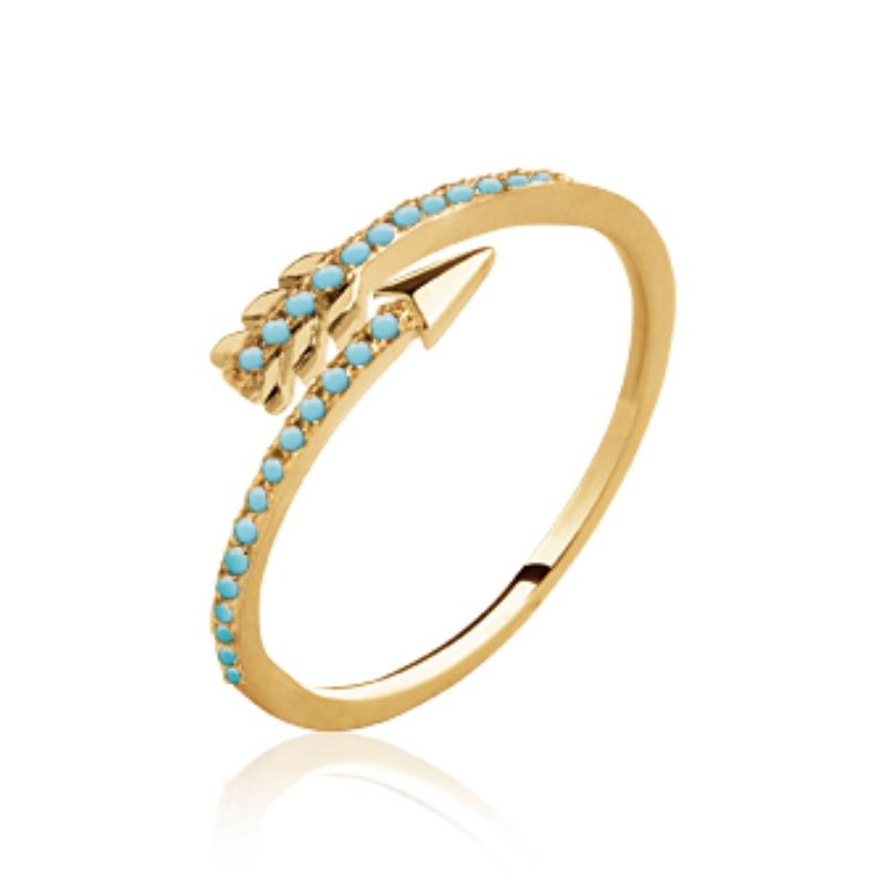 Coque de Nacre Bague plaqué or 2234030