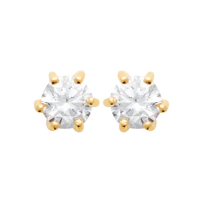 Coque de Nacre Boucles d'oreilles plaqué or 202153641