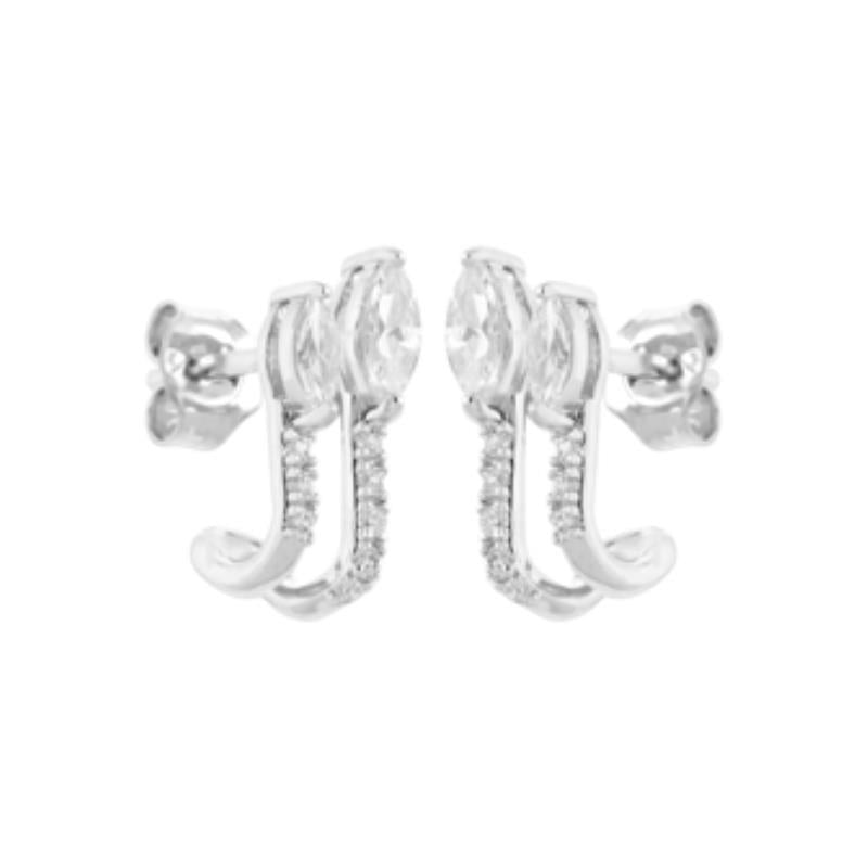 Coque de Nacre Puces d'oreilles argent 13059610