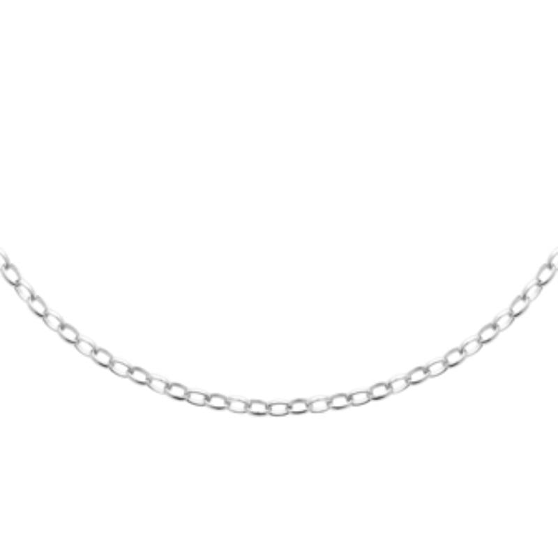 Coque de Nacre Collier argent 722205