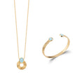 Coque de Nacre Collier plaqué or 973290