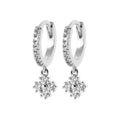 Coque de Nacre Créoles argent 1658410