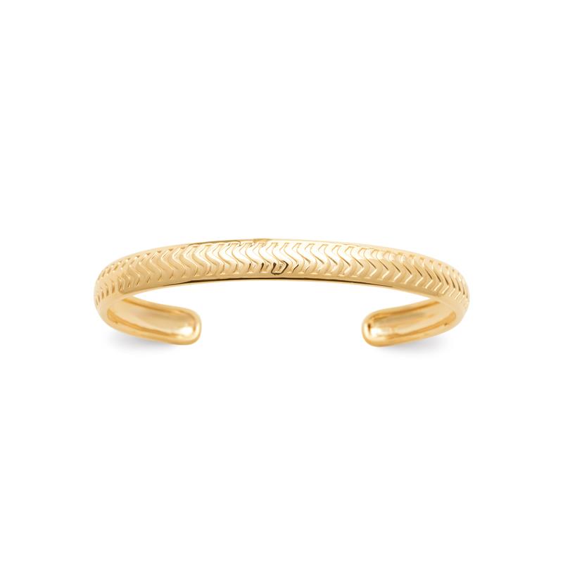 Coque de Nacre Bracelet jonc plaqué or 922214