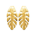 Coque de Nacre Boucles d'oreilles acier doré 3129709