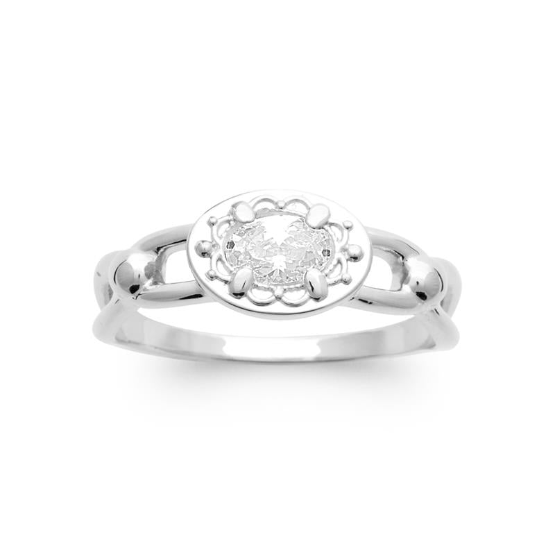 Coque de Nacre Bague argent 10010510