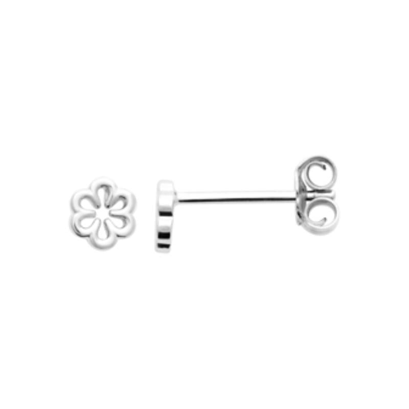 Coque de Nacre Puces d'oreilles argent 73080800