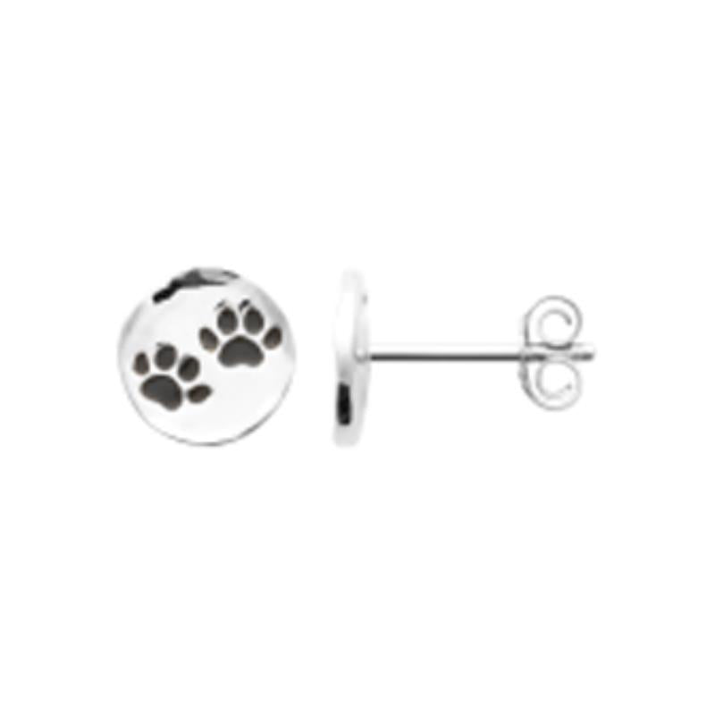 Coque de Nacre Puces d'oreilles argent 73040800