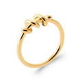 Coque de Nacre Bague plaqué or 2983700