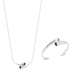 Coque de Nacre Collier argent 873395