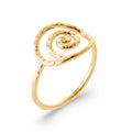 Coque de Nacre Bague plaqué or 2932700