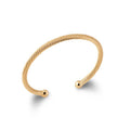 Coque de Nacre Bracelet jonc plaqué or 921679