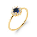 Coque de Nacre Bague solitaire plaqué or 2972240