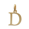 Coque de Nacre Pendentif initiale plaqué or 2875004