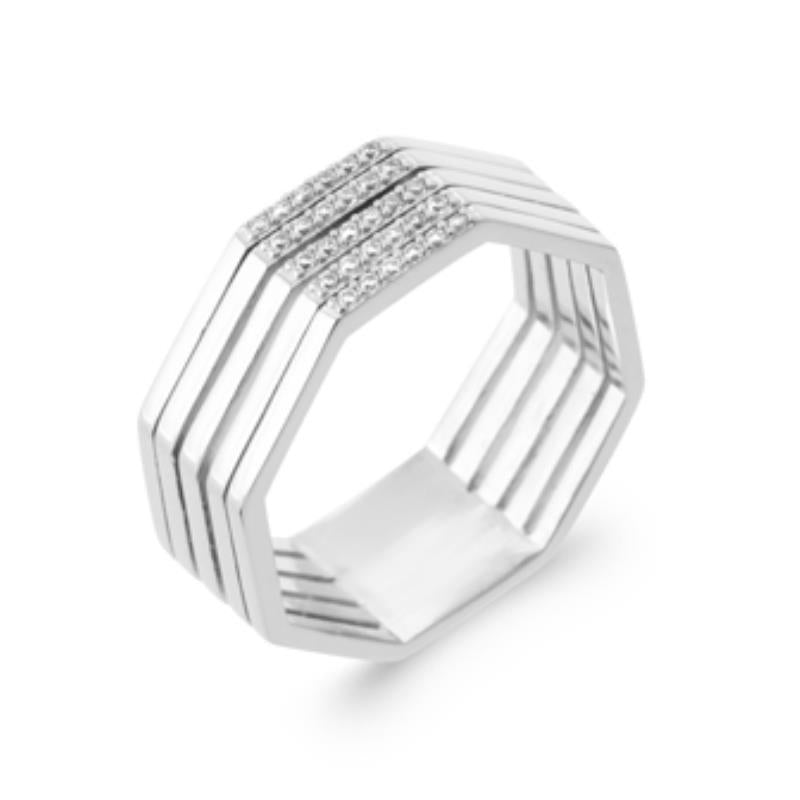 Coque de Nacre Bague argent 1978510
