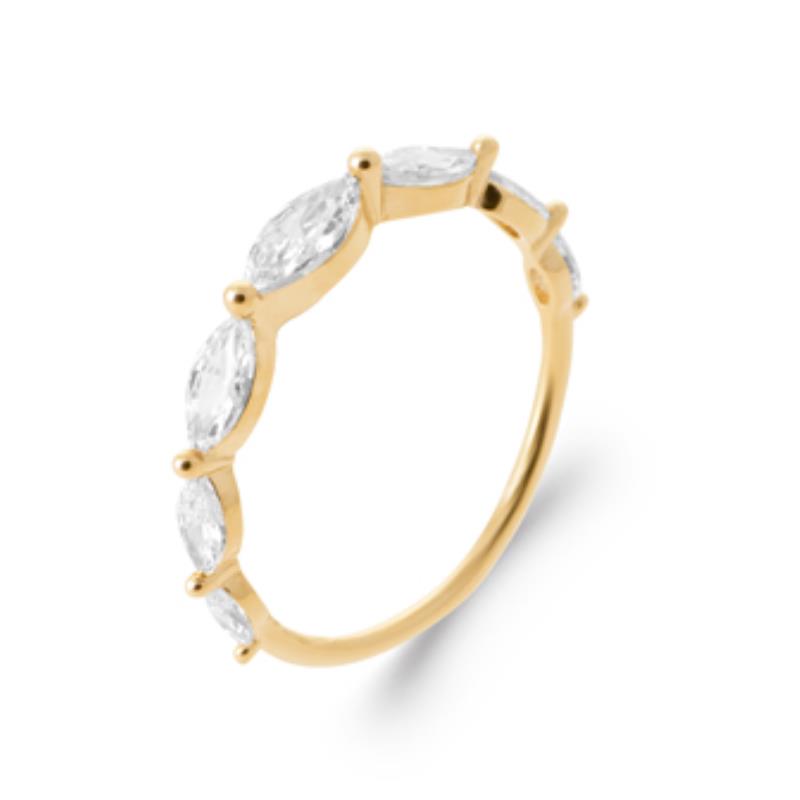 Coque de Nacre Bague plaqué or 2969510