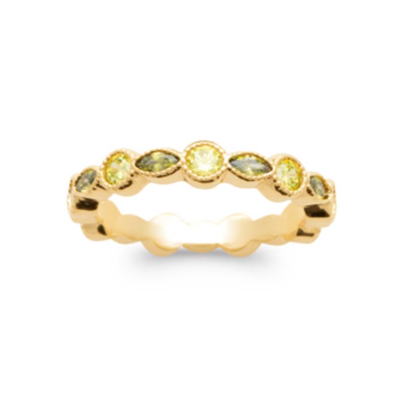 Coque de Nacre Bague plaqué or 2972050