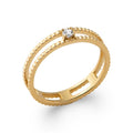 Coque de Nacre Bague plaqué or 2278310