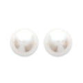 Coque de Nacre Boucles d'oreilles plaqué or 24012