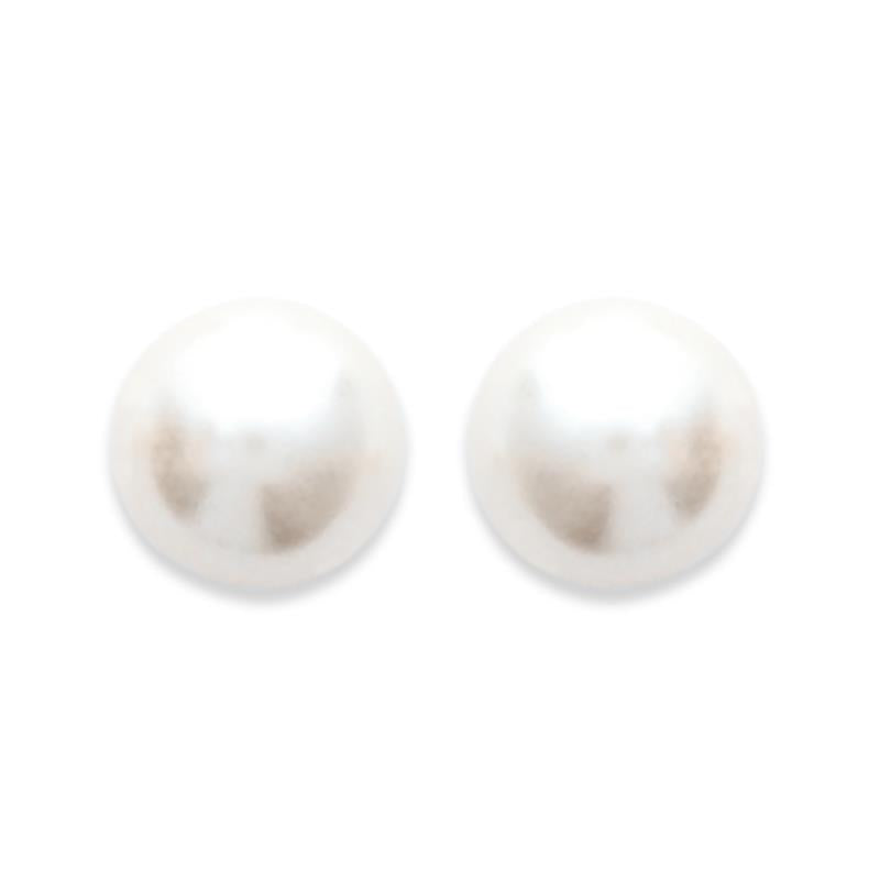 Coque de Nacre Boucles d'oreilles plaqué or 24012