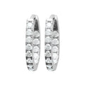 Coque de Nacre Créoles argent 1623610