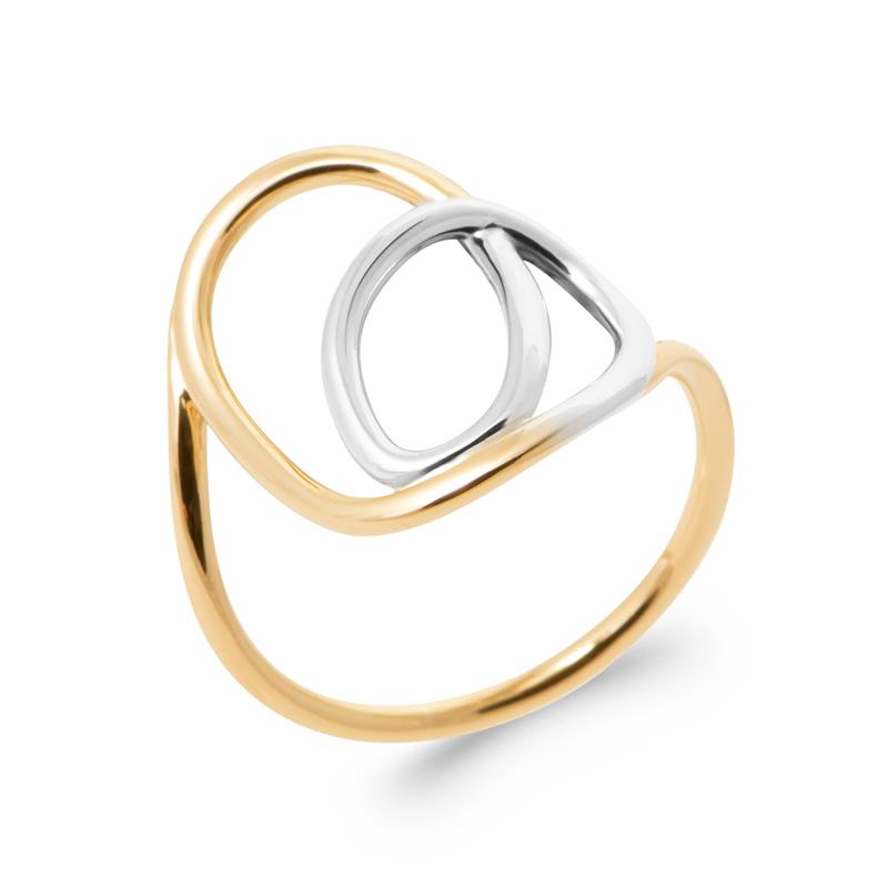 Coque de Nacre Bague plaqué or 2977801