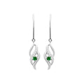 Coque de Nacre Puces d'oreilles argent 13055550