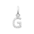 Coque de Nacre Pendentif initiale argent 1776707