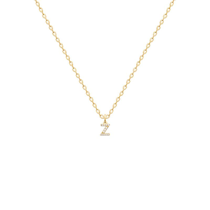Coque de Nacre Pendentif initiale plaqué or 2776726