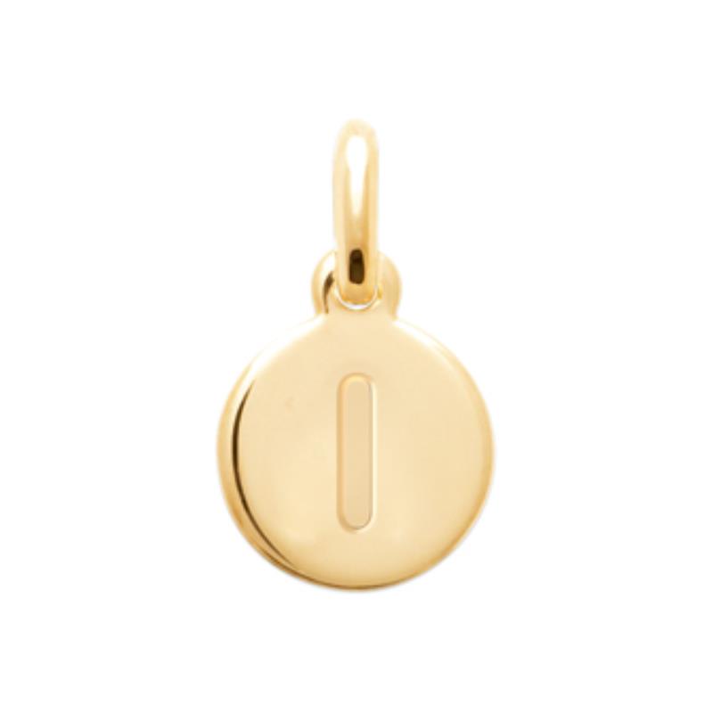 Coque de Nacre Pendentif initiale plaqué or 2775709