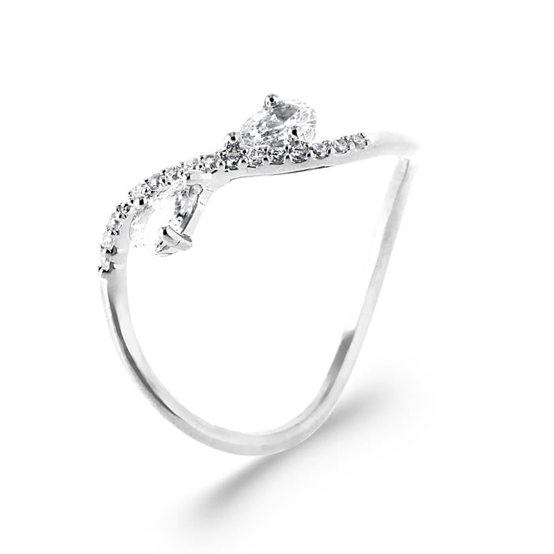 Coque de Nacre Bague argent 10020810