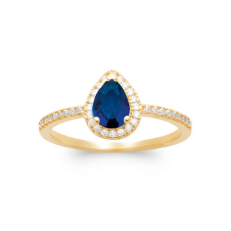 Coque de Nacre Bague solitaire plaqué or 2973140