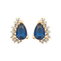 Coque de Nacre Puces d'oreilles plaqué or 23086340