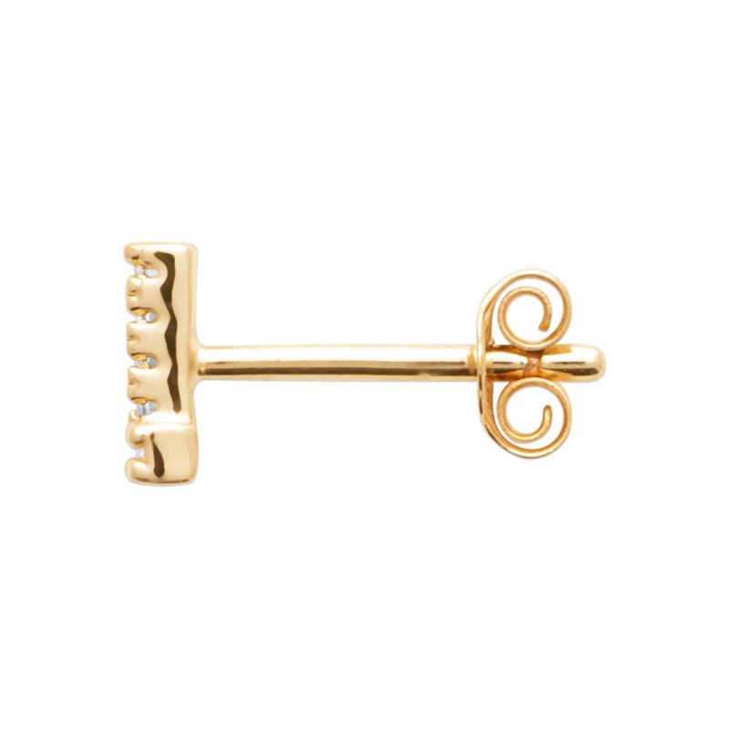 Coque de Nacre Boucle d'oreille à l'unité plaqué or 23049910