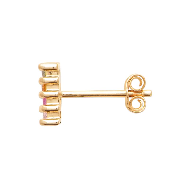 Coque de Nacre Boucle d'oreille à l'unité plaqué or 23086605U