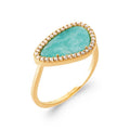 Coque de Nacre Bague plaqué or 2933160