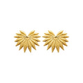 Coque de Nacre Boucles d'oreilles acier doré 3129109