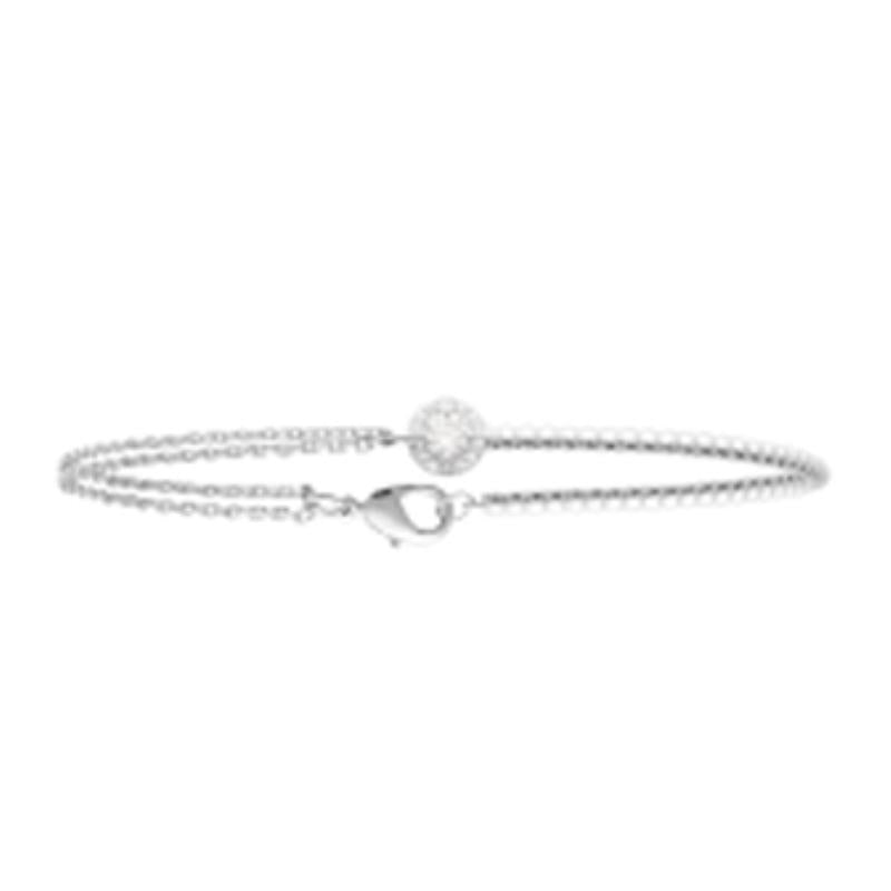 Coque de Nacre Collier argent 873939
