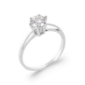 Coque de Nacre Bague solitaire argent 112122061